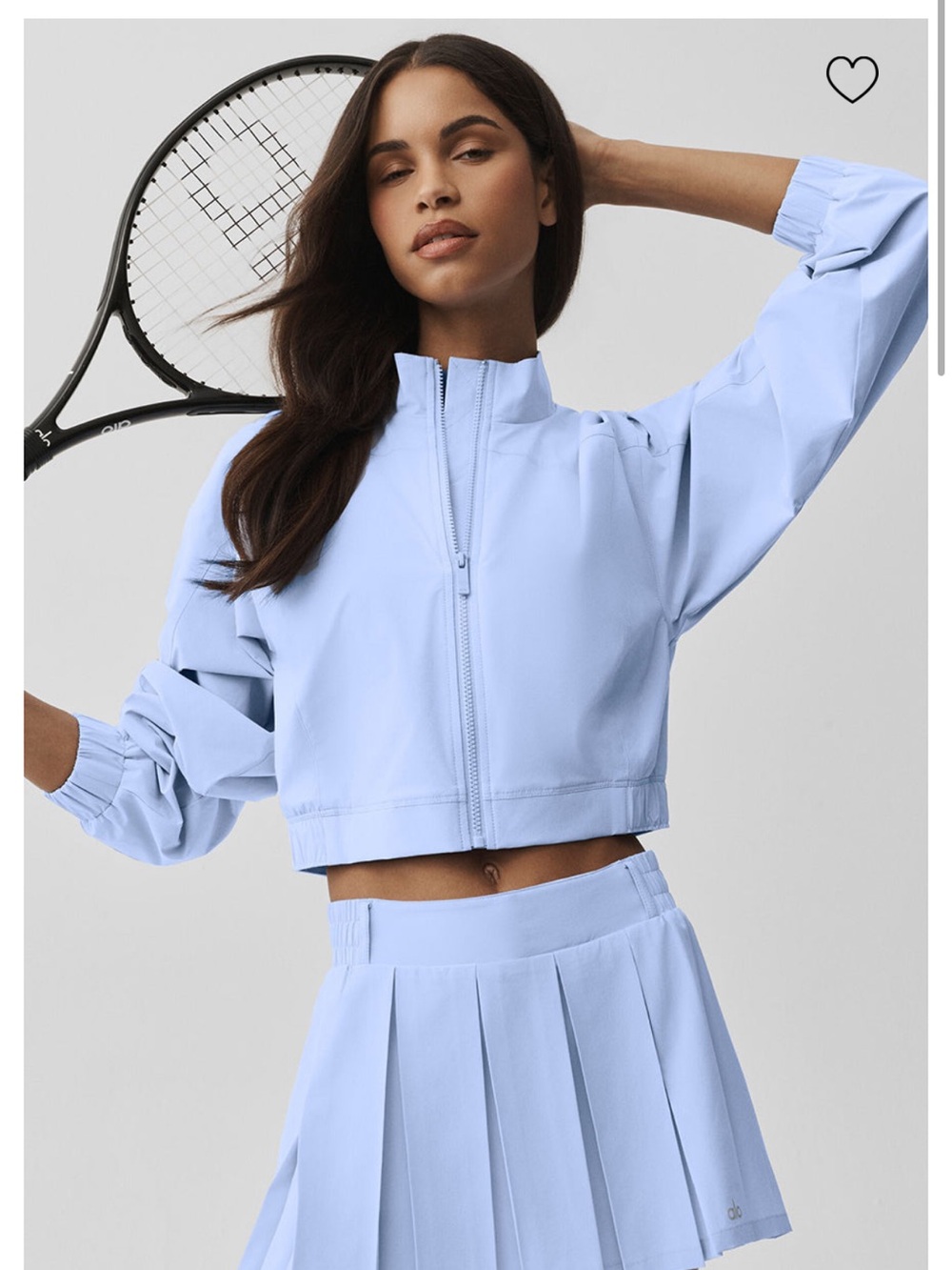 Alo Women’s Clubhouse Jacket Provence Blue XS NWT